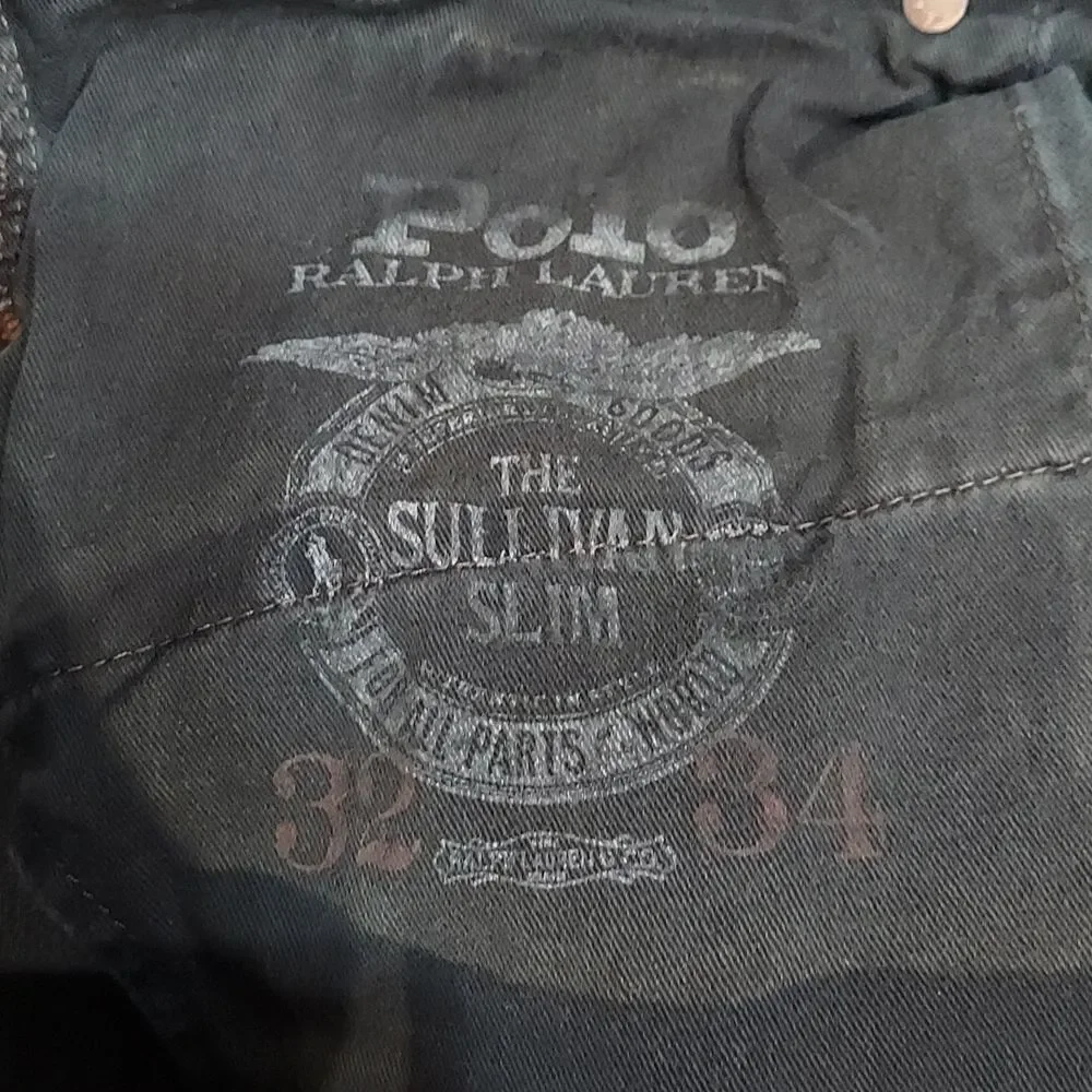 Polo Ralph Lauren Sullivan Slim Distressed Jeans 32x34 NWT